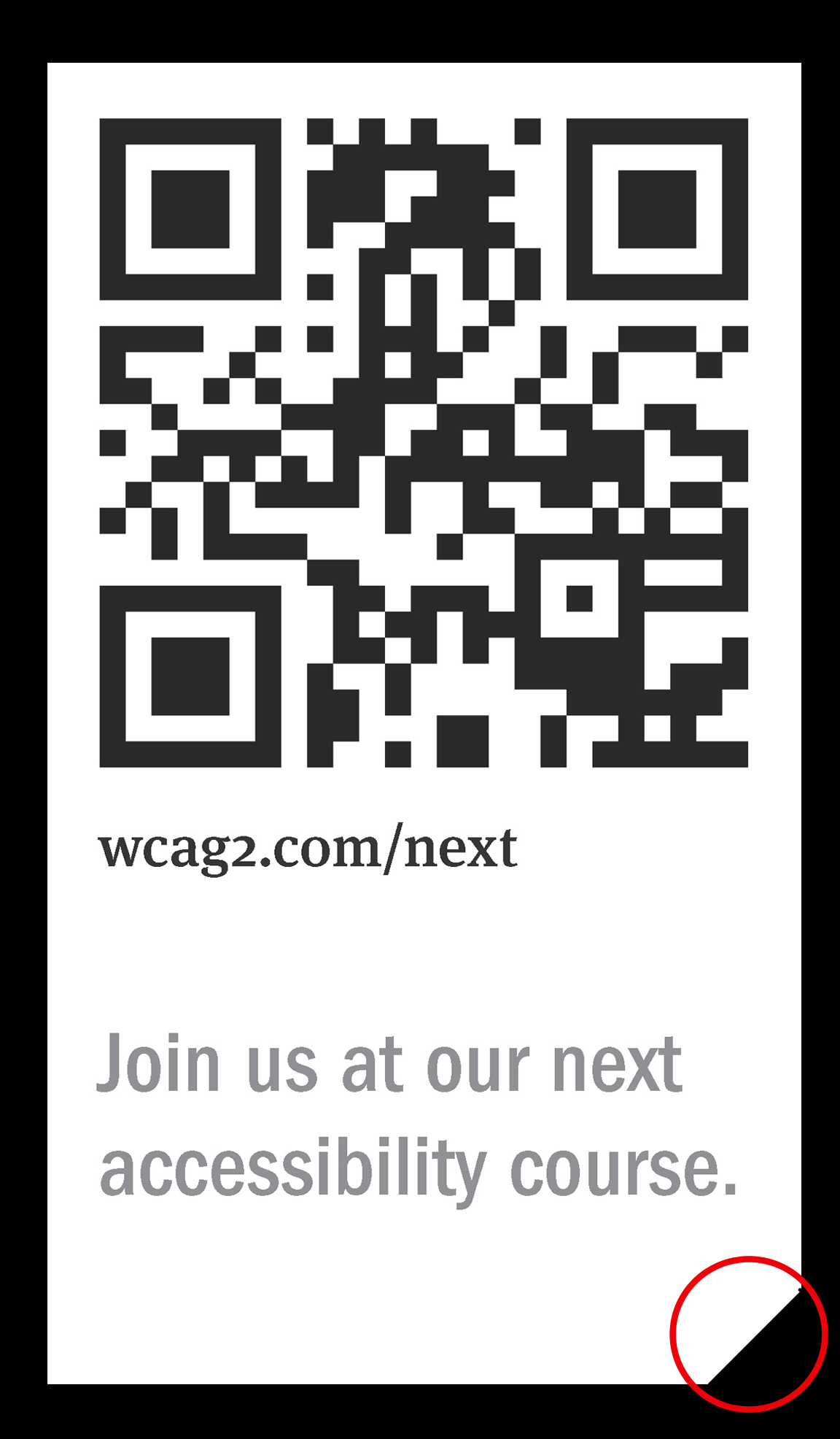 “Berman Corner” (for people who can’t see)